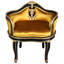Fauteuil demi-tonneau Royal Soubrette