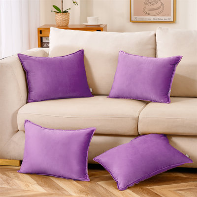 Coussin décoratif en velours