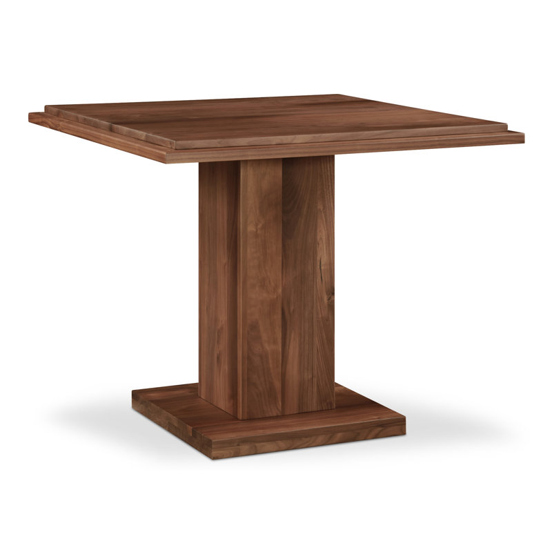 Table de bar Chenai naturel, Bois brun, 30"