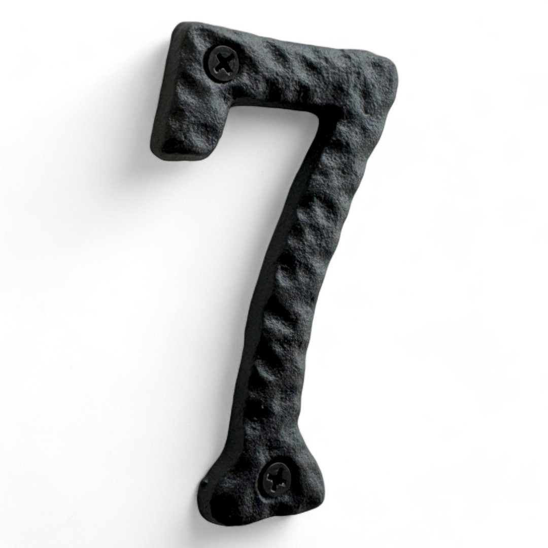4'' H Metal House Number NACH 
