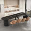 Table de salle à manger extensible pliable pour 1 à 10 personnes, console multifonctionnelle en bois extensible-603908720