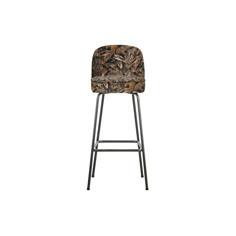 Vogue Upholstered Counter Stool with Metal Frame