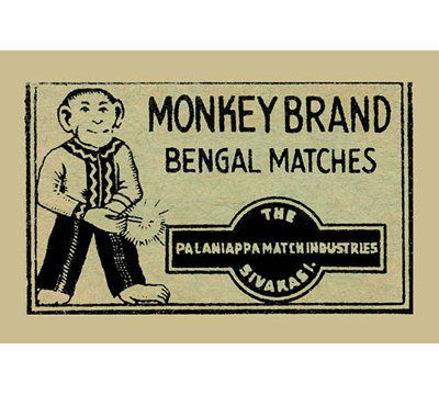 Monkey Brand  Vintage Advertisement Print