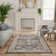 Tapis oriental bleu