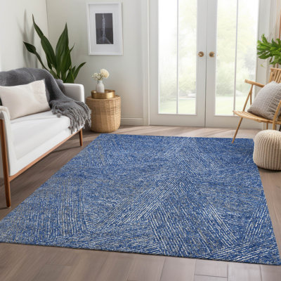 Premium Machine Washable Finchley AMF991 Lines Rug