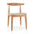 Clouser Faunsdale Fabric Slat Back Side Chair Upholstery Fabric Cushion Dining Chair For Kitchen Home-781262795-743061648