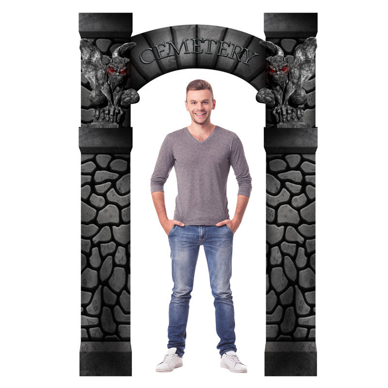 86'' Buildings & Architecture Cardboard Standup