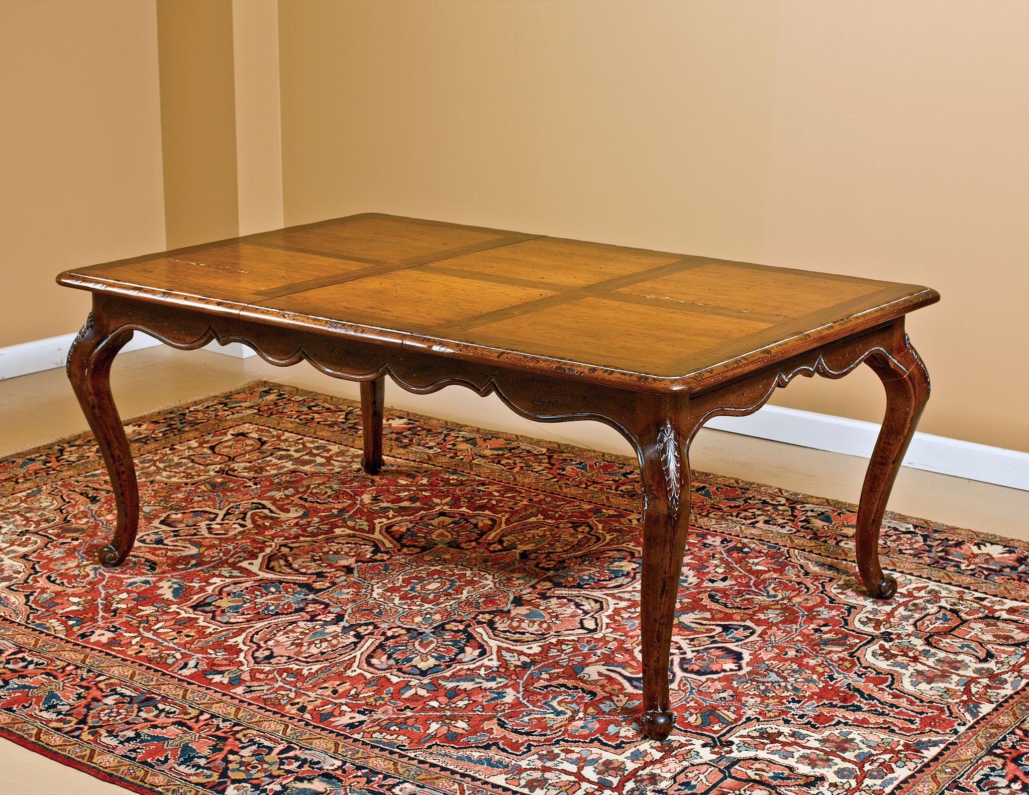 David Michael Extendable Solid Wood Dining Table | Perigold