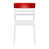 Blanc / Rouge transparent