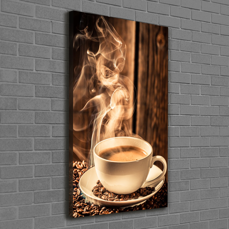 Aromatic Coffee - Wrapped Canvas Print