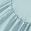 Ensemble de draps en coton percale bleu Martha Martha Skylands-115629697-115629691