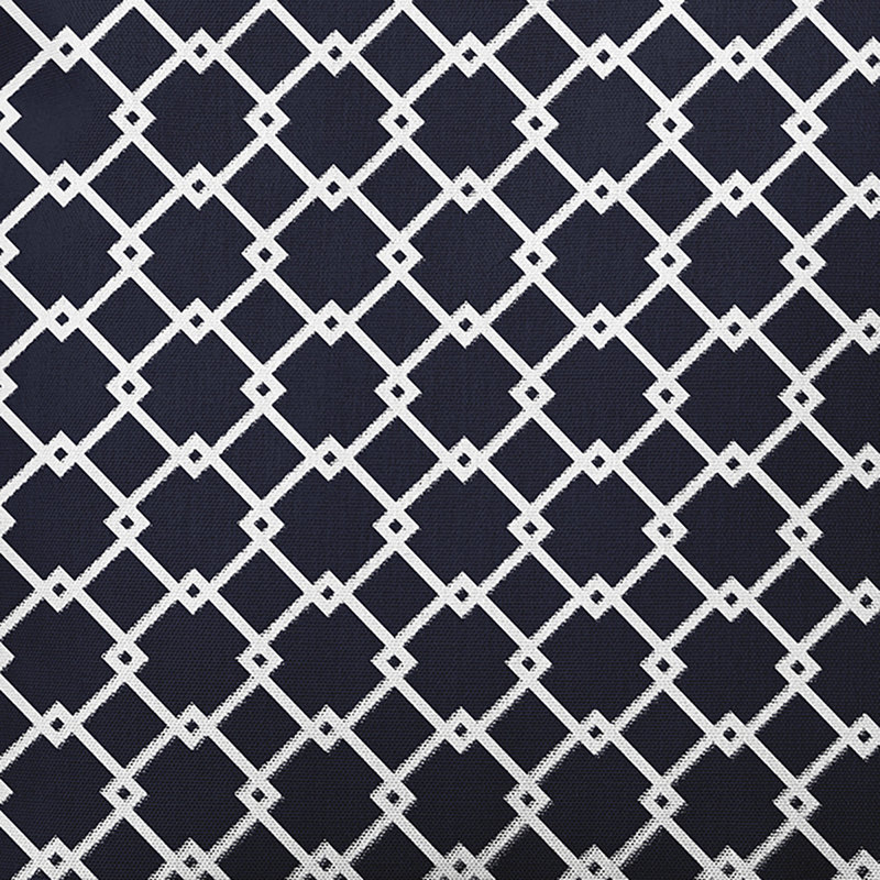 Housse et insert de coussin carré Subline, H 18 po x l 18 po, Bleu marine