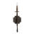 Piero Steel Candle Wall Light