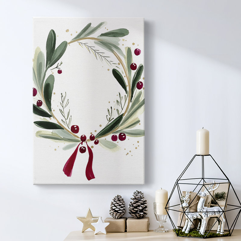Art des Fêtes de Noël - Toile tendue avec châssis CCXXI, H 48 po x l 32 po