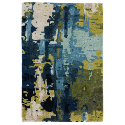 Fleishman Hand Tufted Abstract Indoor Rug