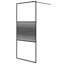 Stemple Framed Fixed Shower Screen with Clear Glass-1523368307