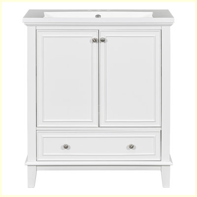 Modern Multi-functional Bathroom Vanity with Sink Combo and Drawer