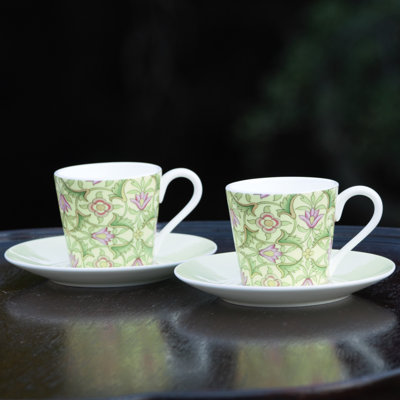 Bone China Espresso Cup and Saucer