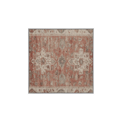 Machine Washable Gray Area Rug GSIX03624