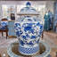 Handmade Porcelain China Ginger Jar