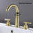 Widespread Bathroom Faucet with Drain Assembly-92906214