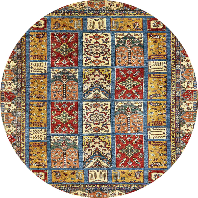 Tapis abstrait moderne 368, Rond 4 pi