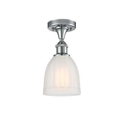 Dunder Glass Semi Flush Mount