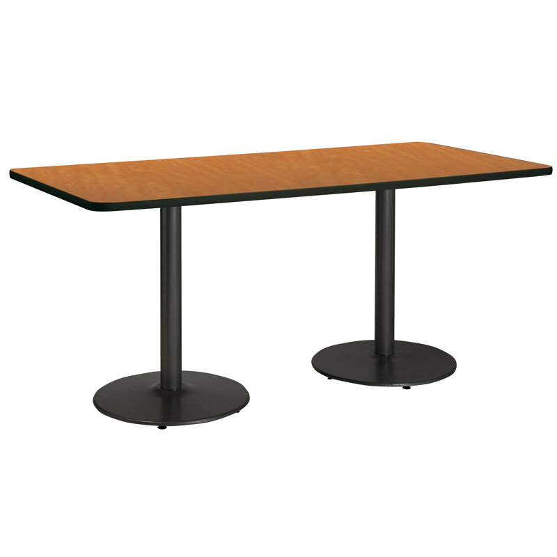 Table de vestibule Mode, Chêne moyen, Noir, H 29 po x l 72 po x P 42 po