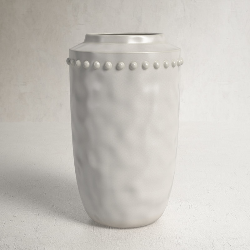 Declo 18.5'' Handmade Ceramic Table Vase