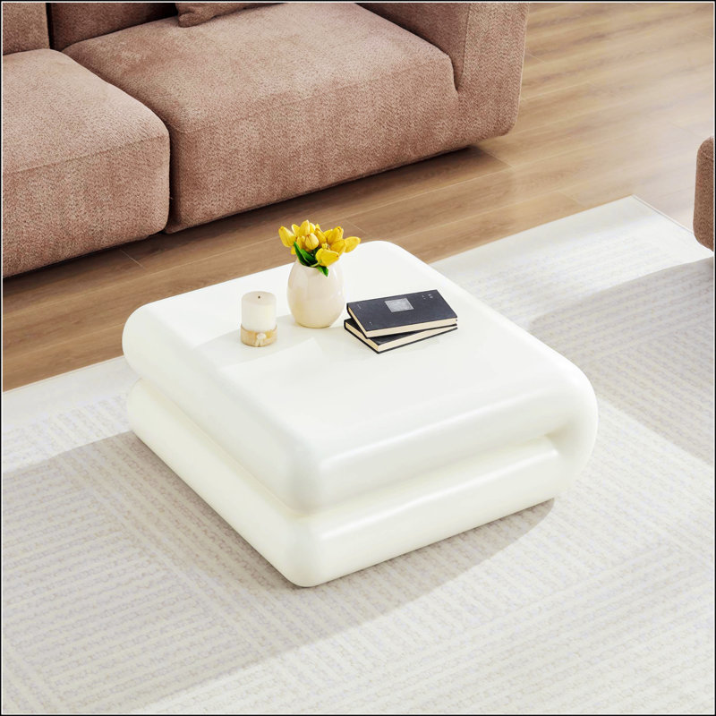 Table basse, Blanc