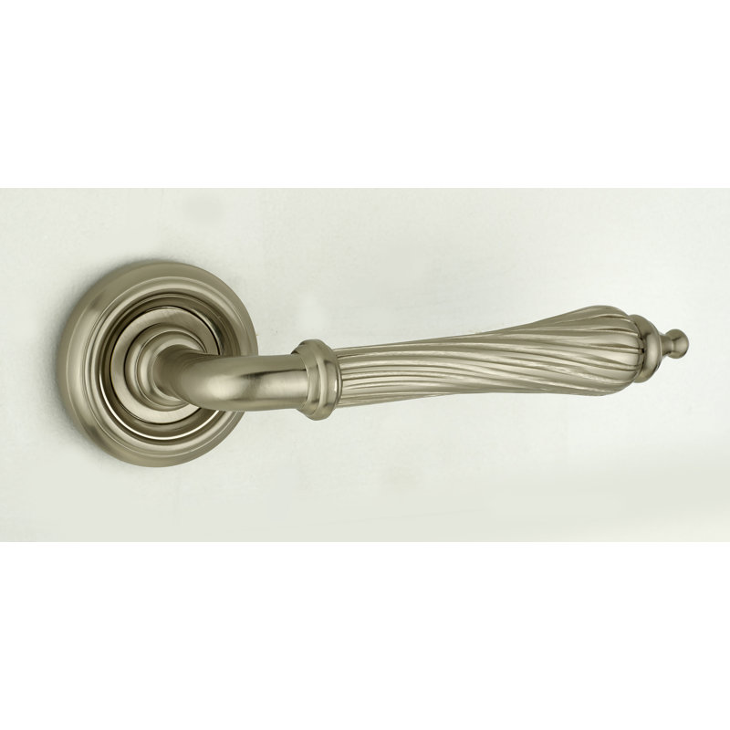 Giselle Passage Door Handle, Satin Nickel