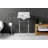 Kingston Brass Edwardian 19-Inch Carrara Marble Console Sink with Brass Legs (8-Inch, 3-Hole)-125783087-125783083