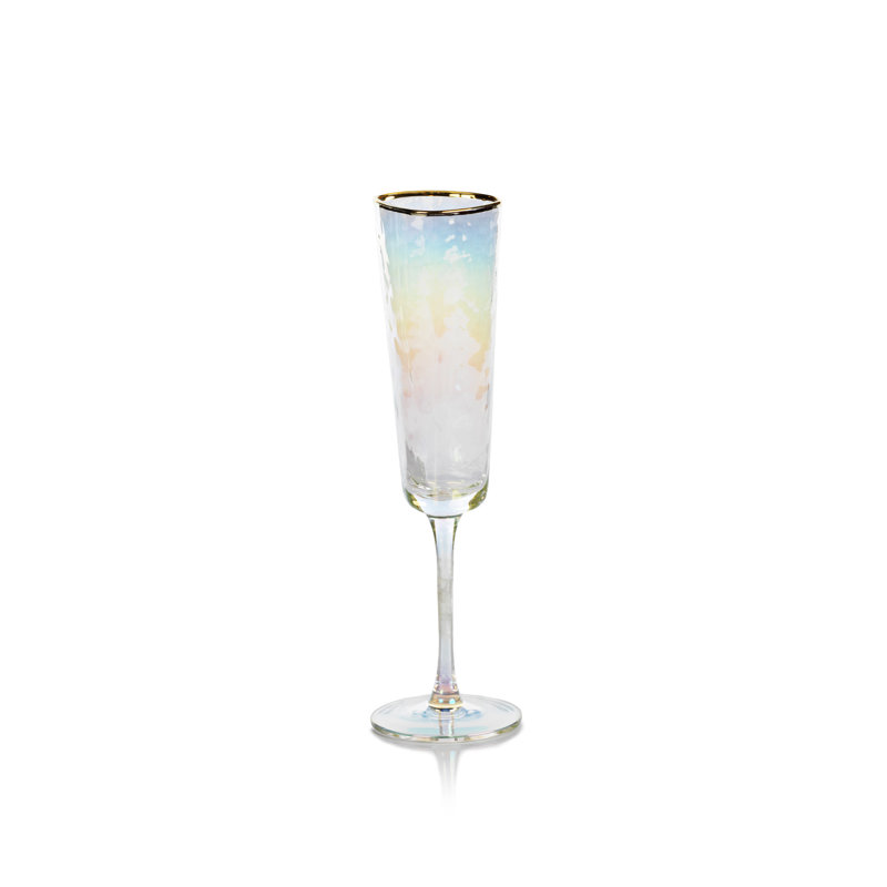 5,82 oz. Flûte en verre, Brillant