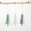 Pearlescent Tree Holiday Shaped Ornament