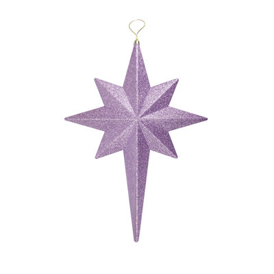 20" Glittered Bethlehem Star Shatterproof Christmas Ornament