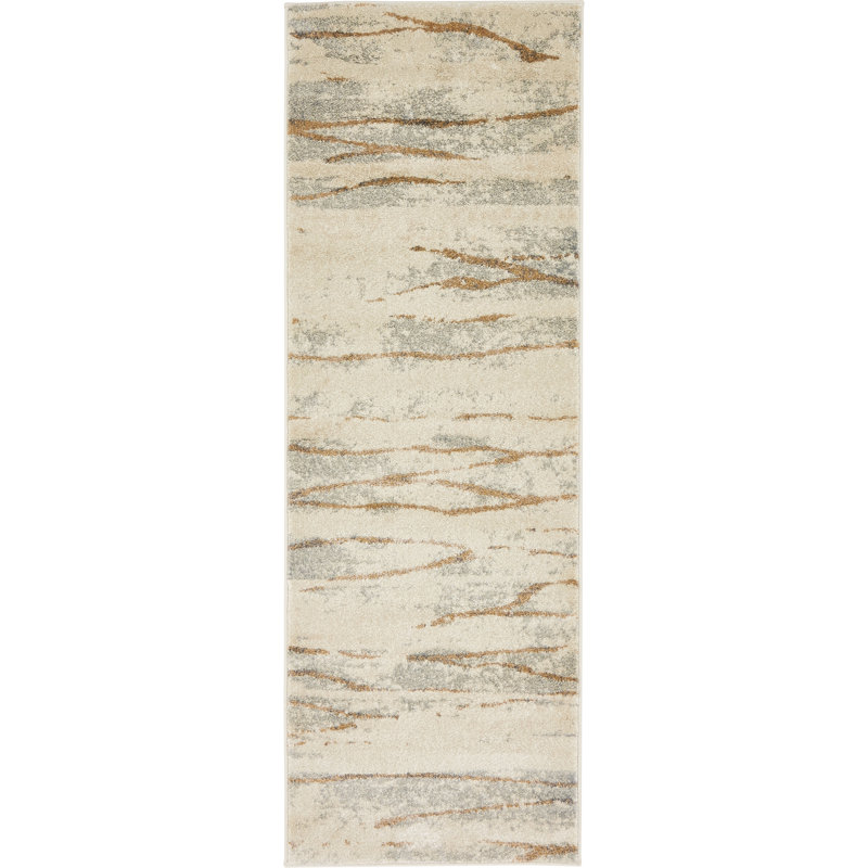 Lata Abstract Rug, Runner 2'7" x 10'