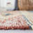 Friley Southwesten Flatweave Jute/Cotton Blue/Rust Area Rug-535209717