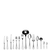 Dolce Vita Flatware Set with H/H Knives (Configuration S) - 113 Pieces - Stainless Steel