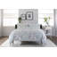 Cotton Blend Floral Duvet Cover Set with Pillowcases-69970708-69970711