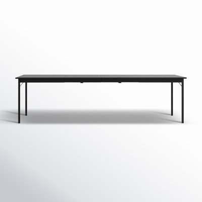 Kinslee Extendable Metal Base Dining Table