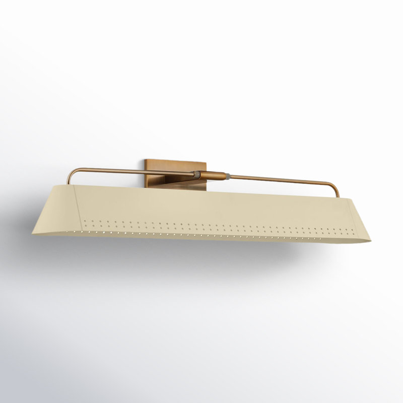 Applique pour tableau 2 lumières Otelia, H 5,5 po x l 18,5 po x P 18,5 po