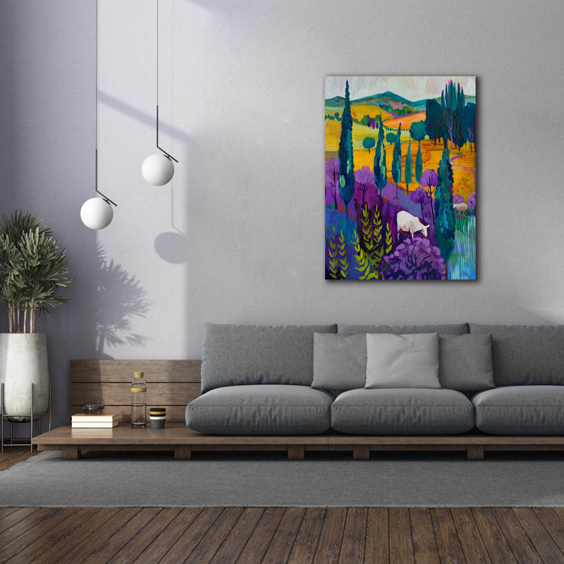 «August Sheep» par Svetlana Aleynikova, August Grove, H 54 po x l 40 po