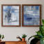 Reflections in Indigo - Peinture sur toile 2 pièces-1783333858-1783333862