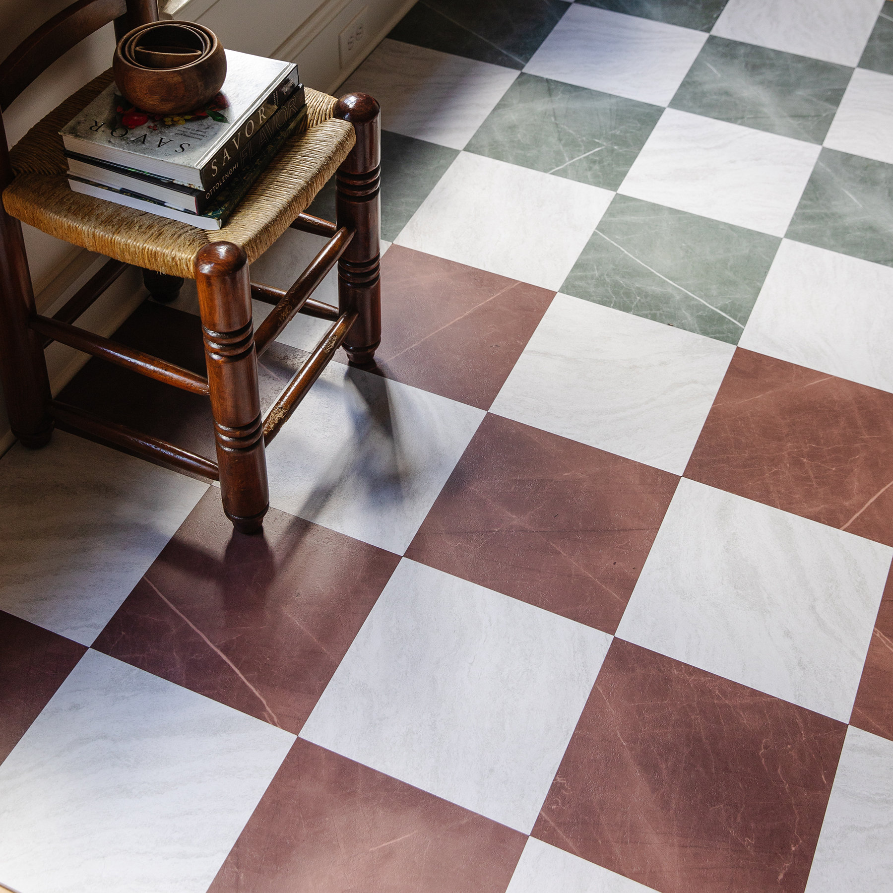 Chris Loves Julia Bonneville Peel and Stick Floor Tiles