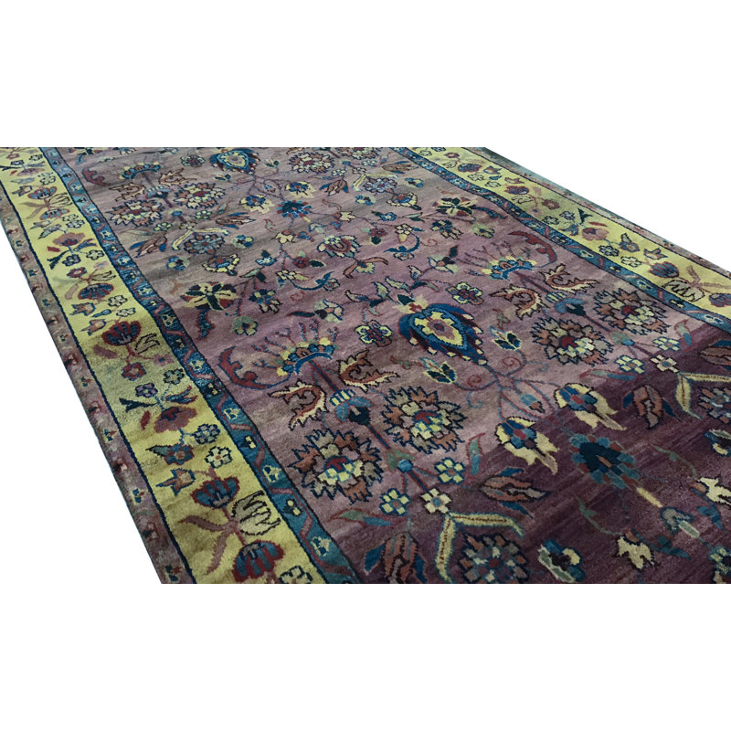 Hand-Knotted High-Quality Rose Area Rug