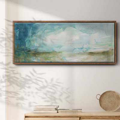 Spring Reflection I- Framed Canvas