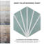 Horizon 7-3/4" x 9" Porcelain Patterned Wall & Floor Tile-72187902