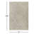 Rectangle Peregrina Wool Area Rug-722662839