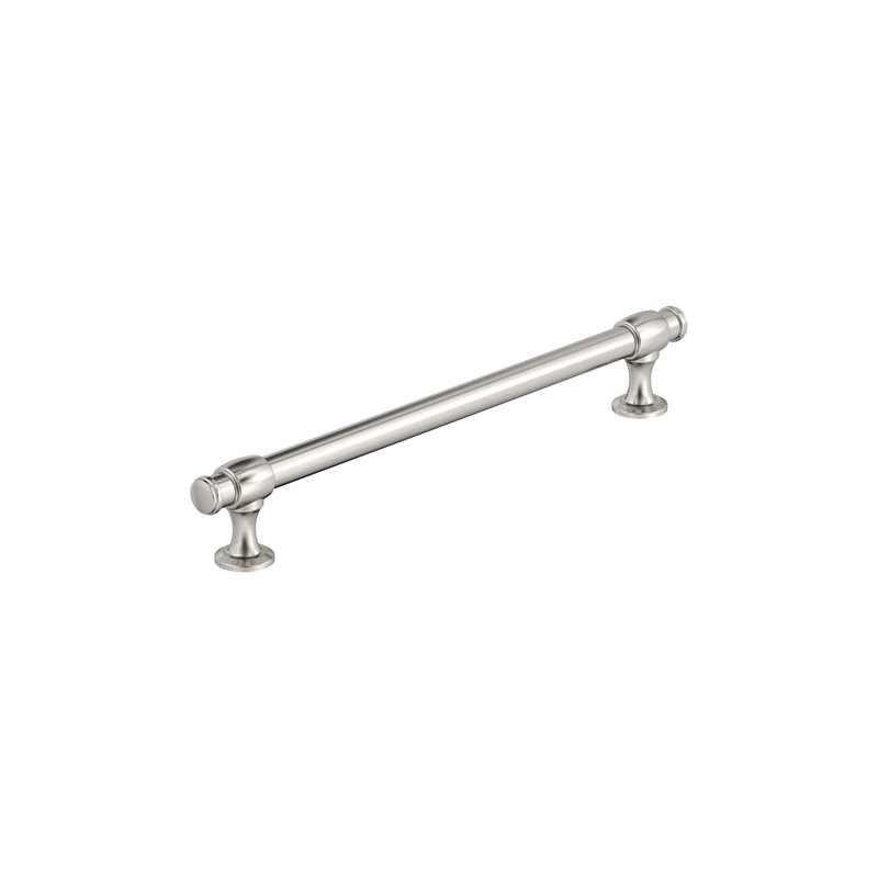 Poignée de meuble Winsome, 7 9/16", Nickel poli