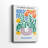 Matisse X Framed Print -Gallery Wrapped Cavas